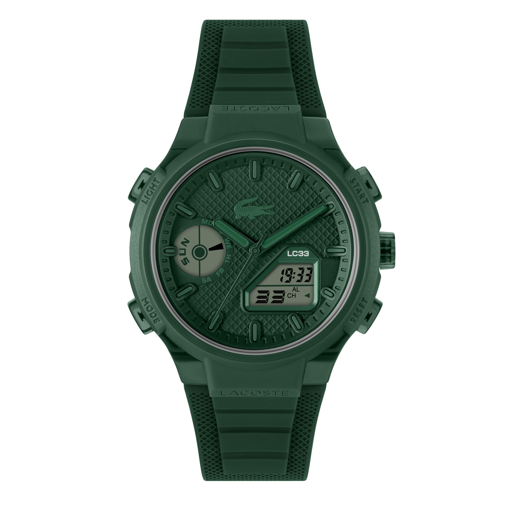 Lacoste Mens Green Dial Watch Lacoste Mens Green Dial Watch - 2011449-GRE