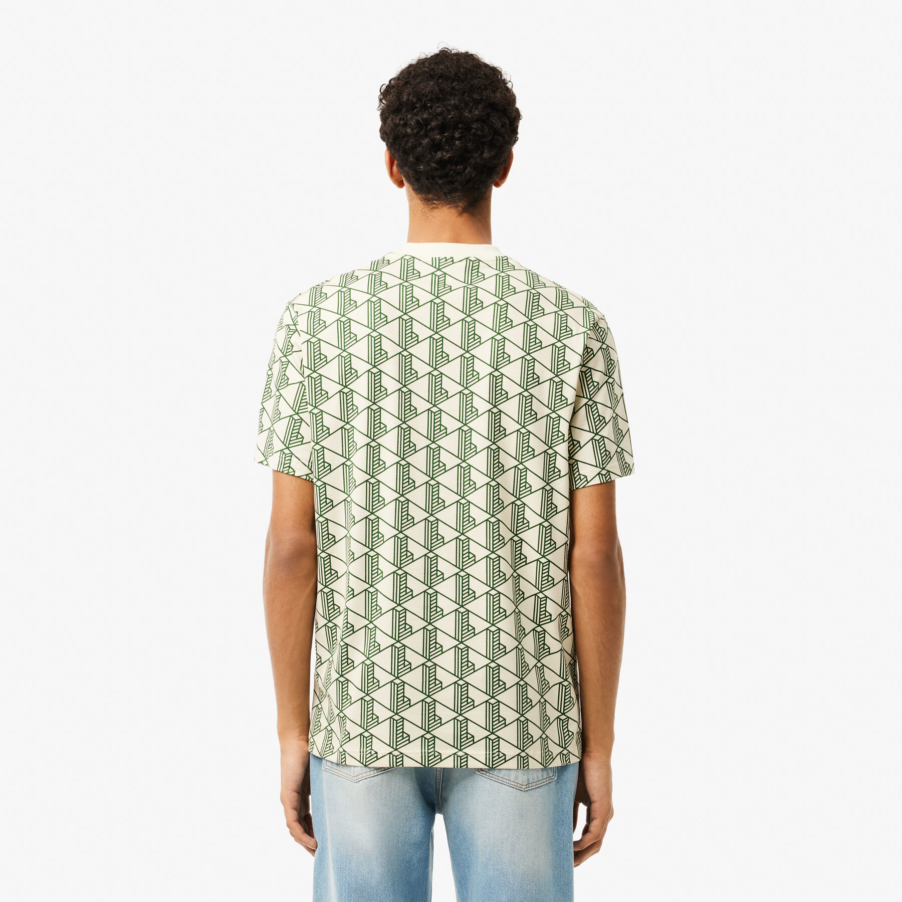 Cotton Jersey Monogram T-shirt - TH2831-00-PT2