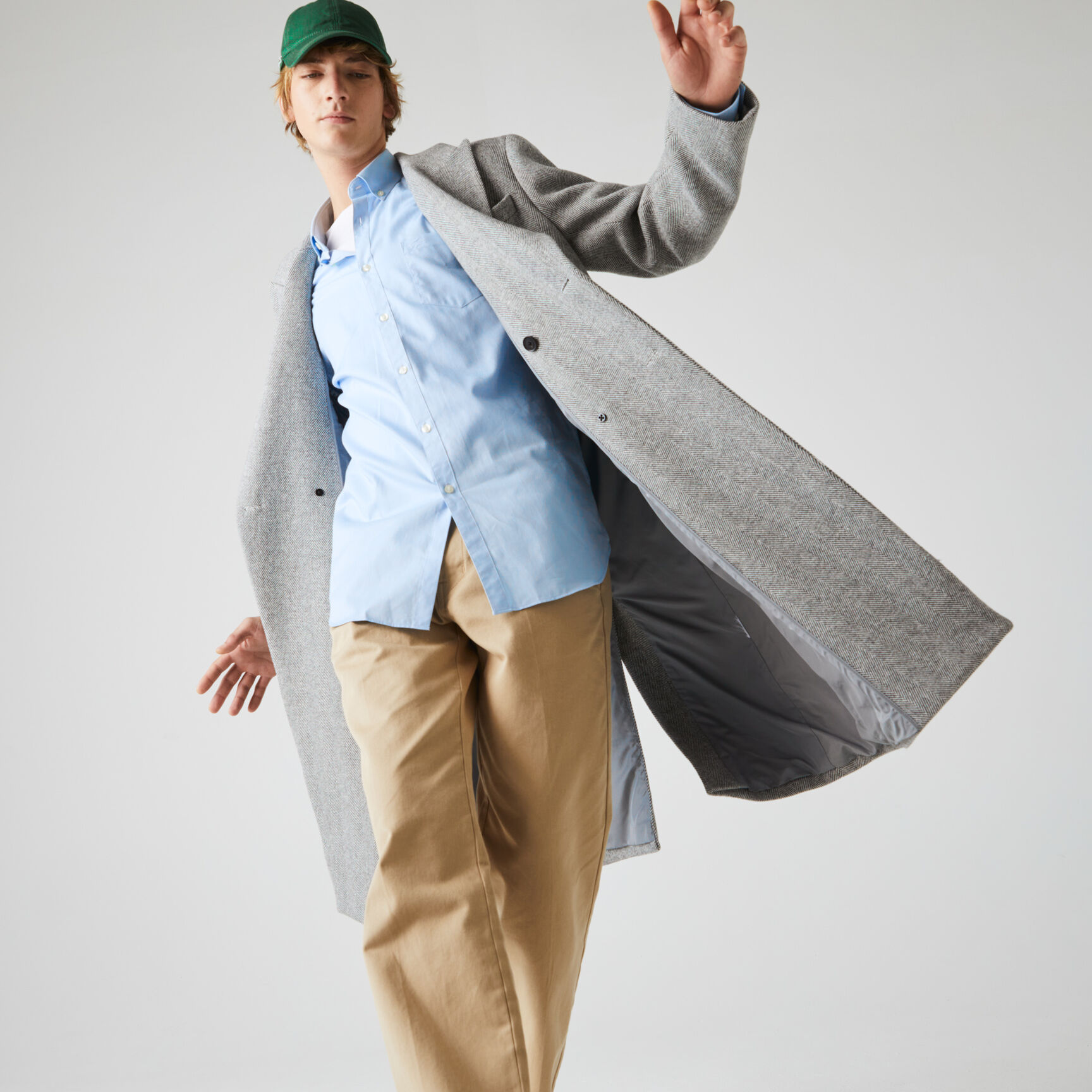 Men's Regular Fit Cotton Mini Pique Shirt Men's Regular Fit Cotton Mini Pique Shirt