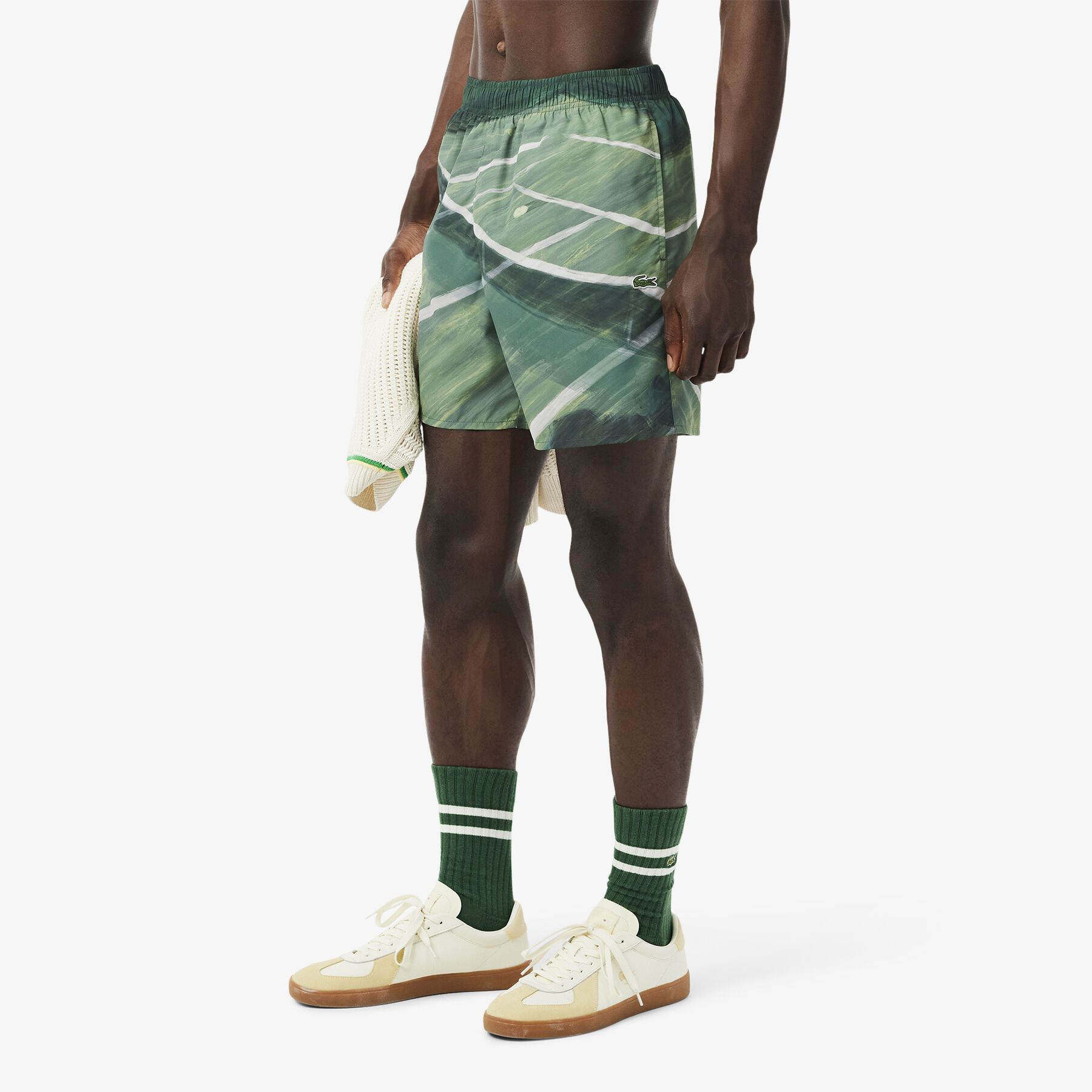 Mid Length Quick-Dry Swim Trunks - MH2126-00-132
