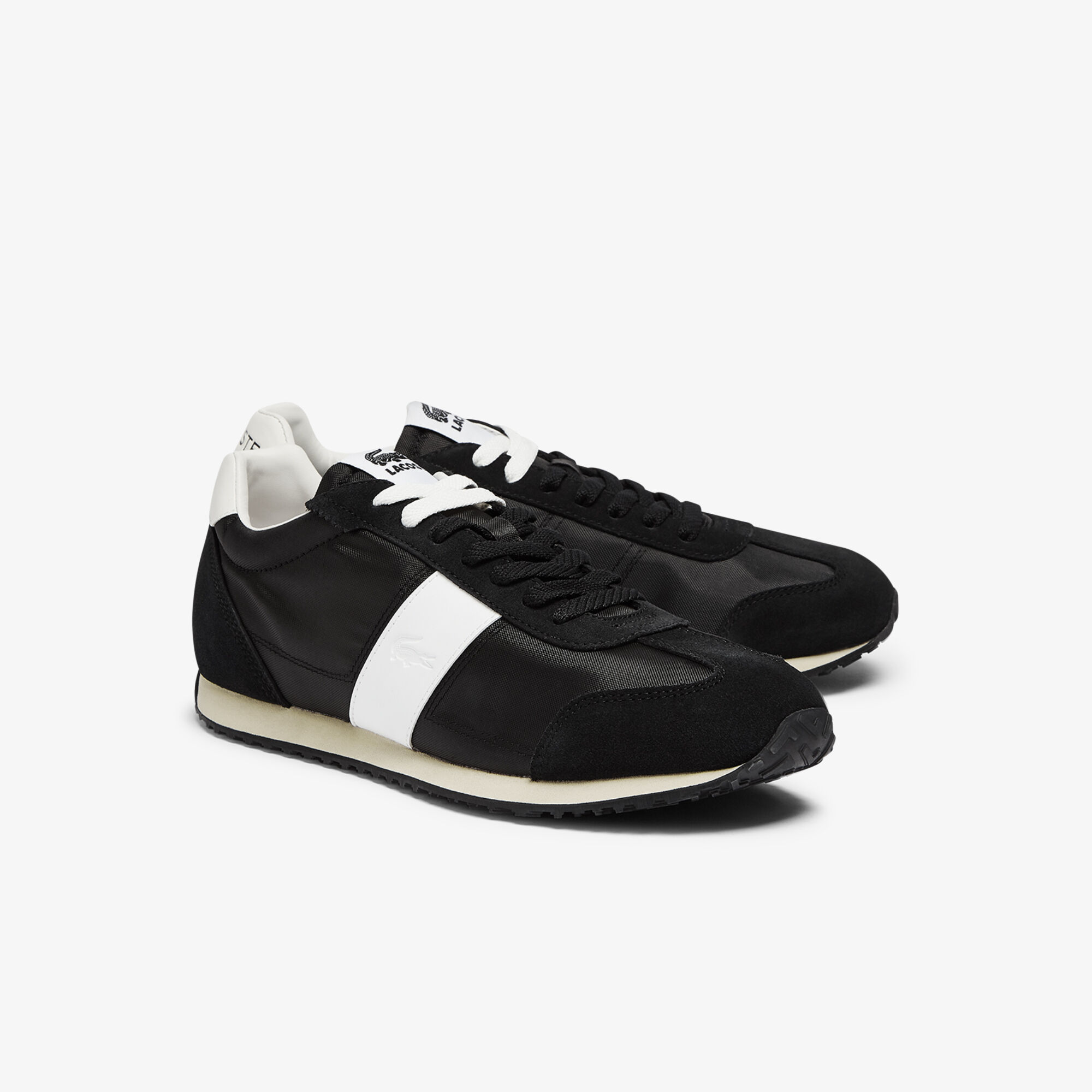 Men's Court Pace Textile and Suede Trainers