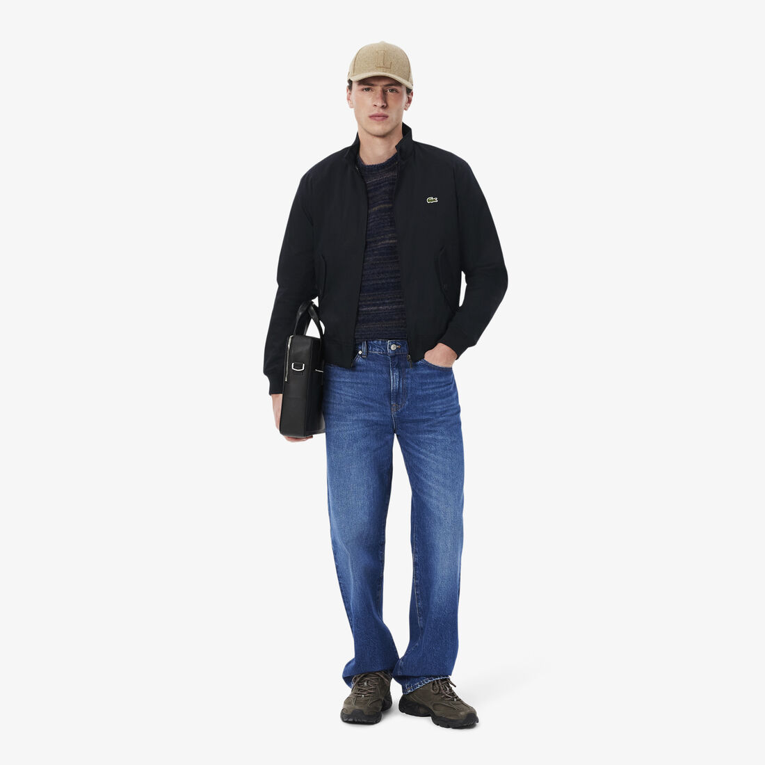 سترة هارينغتون من قماش التويل المقاوم للماء Showerproof Cotton Twill Harrington Jacket - BH7186-00-HDE