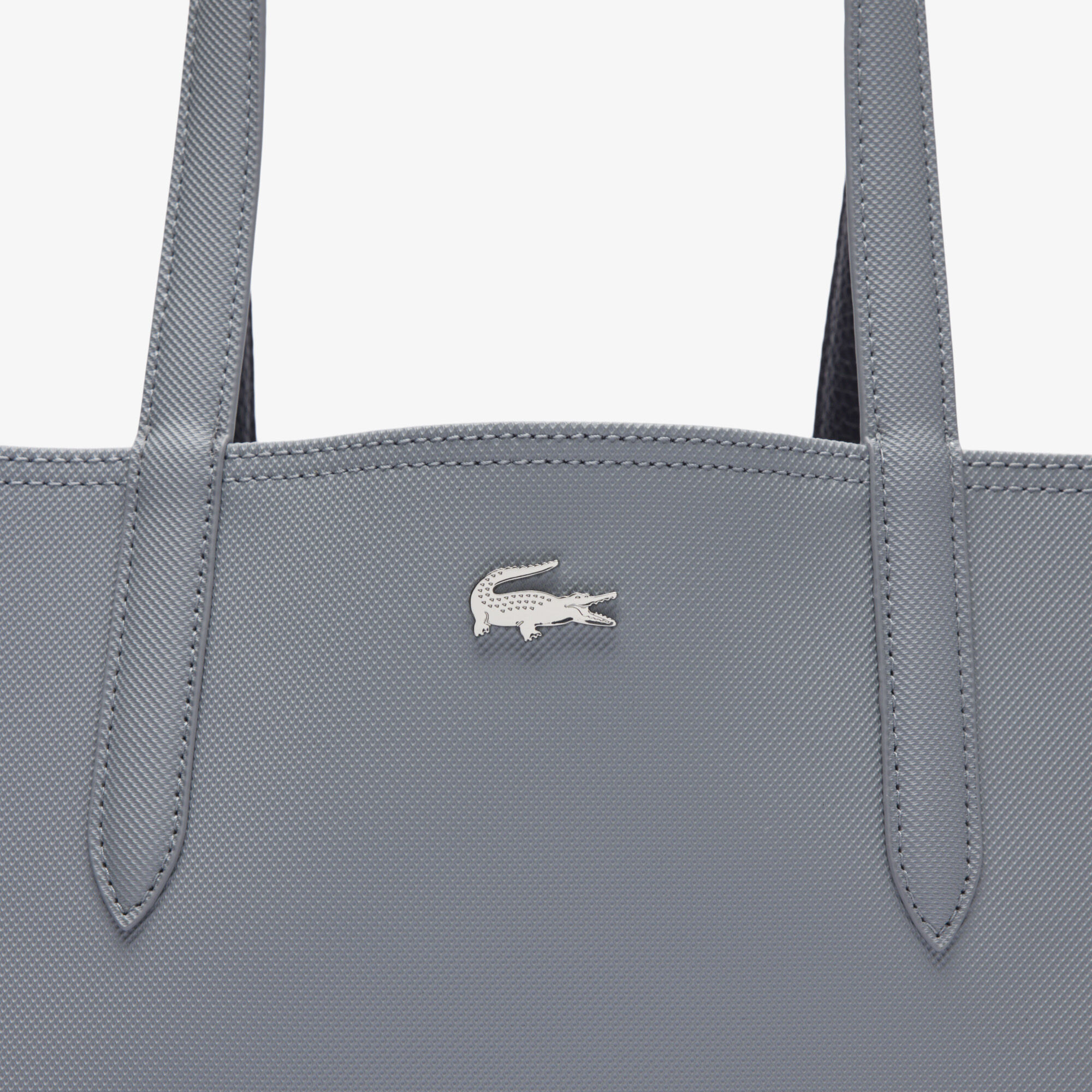 Anna Reversible Tote with Pouch, Blue | LACOSTE UAE