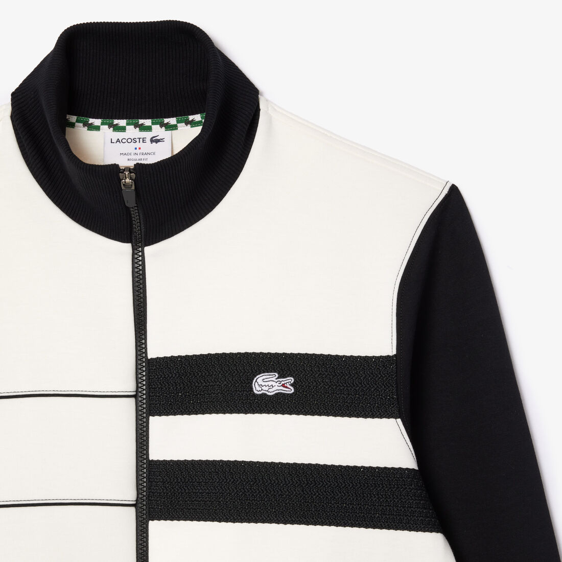 سويت شيرت باريسي بسحاب صناعة فرنسية French Made Zipped Paris Sweatshirt - SH7490-00-8LP