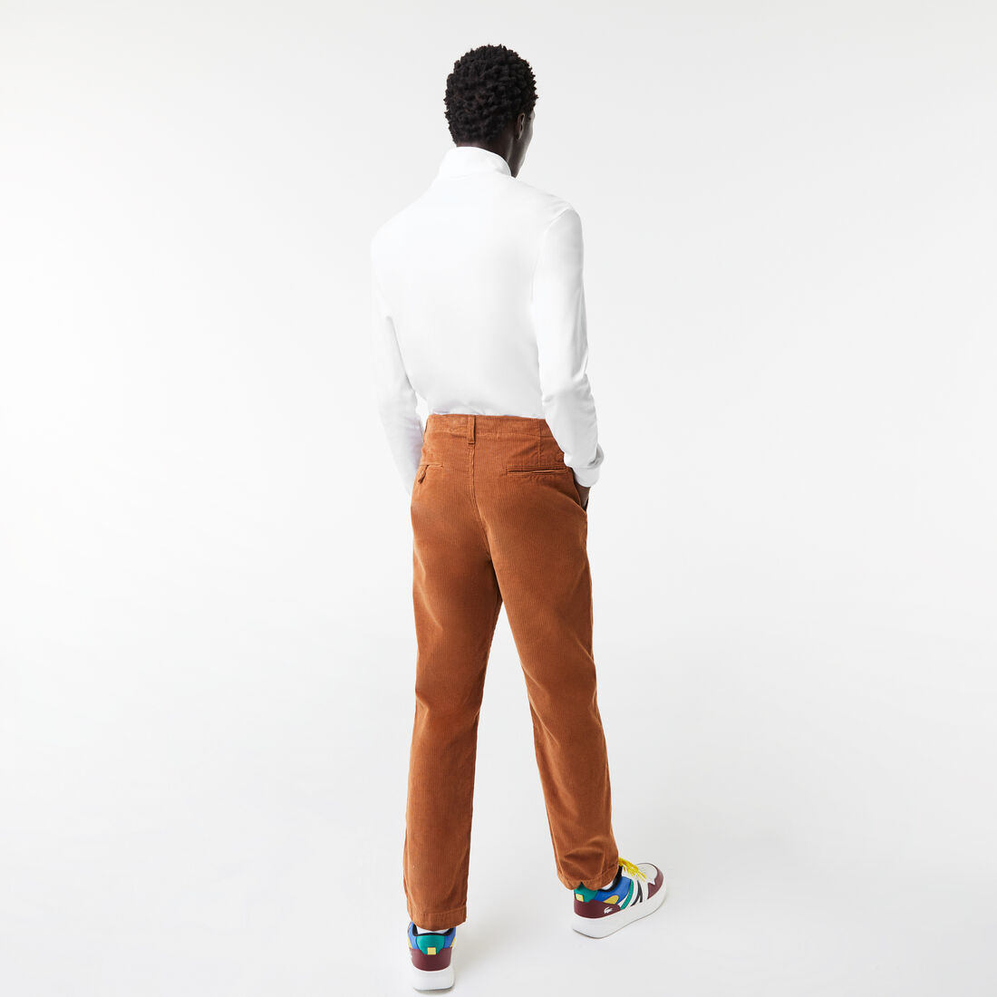 تيشيرت بياقة عالية قطن عضوي للرجال Men's Organic Cotton Turtleneck T-shirt - UH0223-00-001