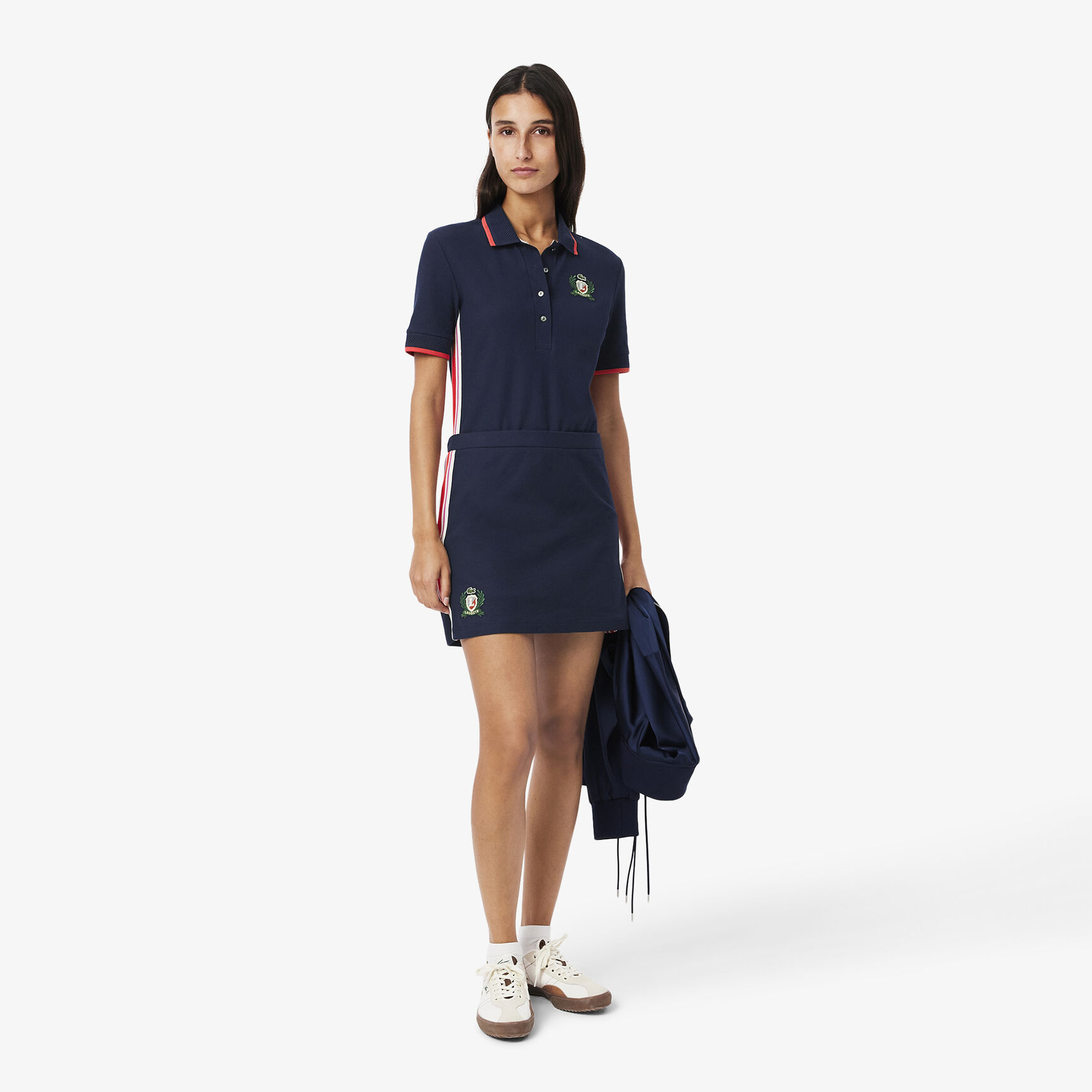 French Made Textured Pique Skirt French Made Textured Pique Skirt - JF0522-00-166