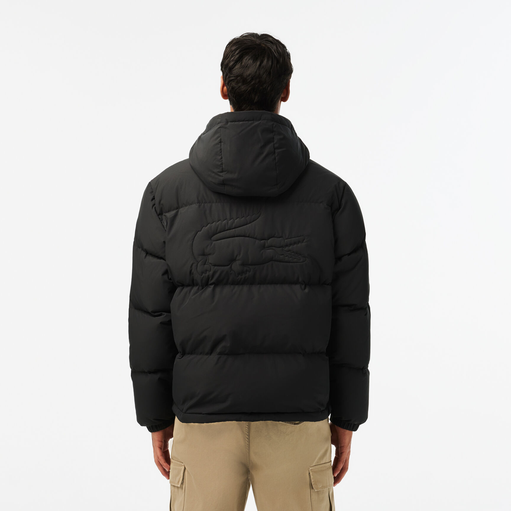 Men's Lacoste Quilted Water-Repellent Short Jacket Men's Lacoste Quilted Water-Repellent Short Jacket - BH3522-00-031