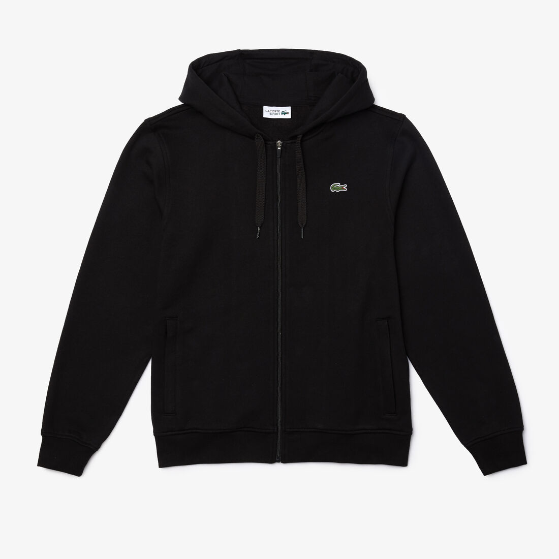Men's Lacoste SPORT Lightweight Bi-material Hoodie Men's Lacoste SPORT Lightweight Bi-material Hoodie