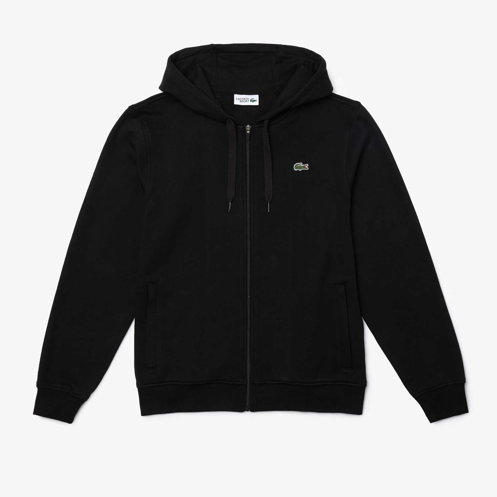 Men's Lacoste SPORT Lightweight Bi-material Hoodie Men's Lacoste SPORT Lightweight Bi-material Hoodie