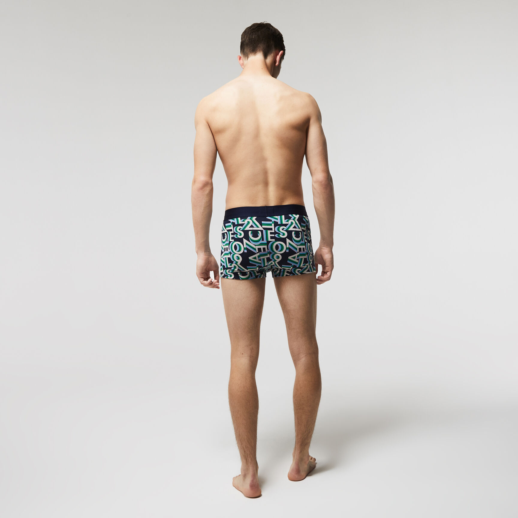 سروال داخلي للرجال من القطن المرن مع شعار التمساح عبوة 3 قطع سروال داخلي للرجال من القطن المرن مع شعار التمساح عبوة 3 قطع