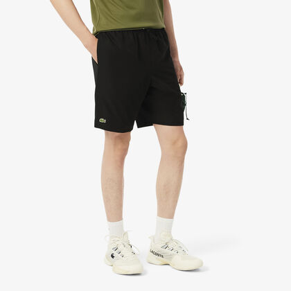 Lightweight Diamond Taffeta Tennis Shorts