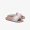Women's Croco Metallic PU Slides lacoste women s croco metallic pu slides