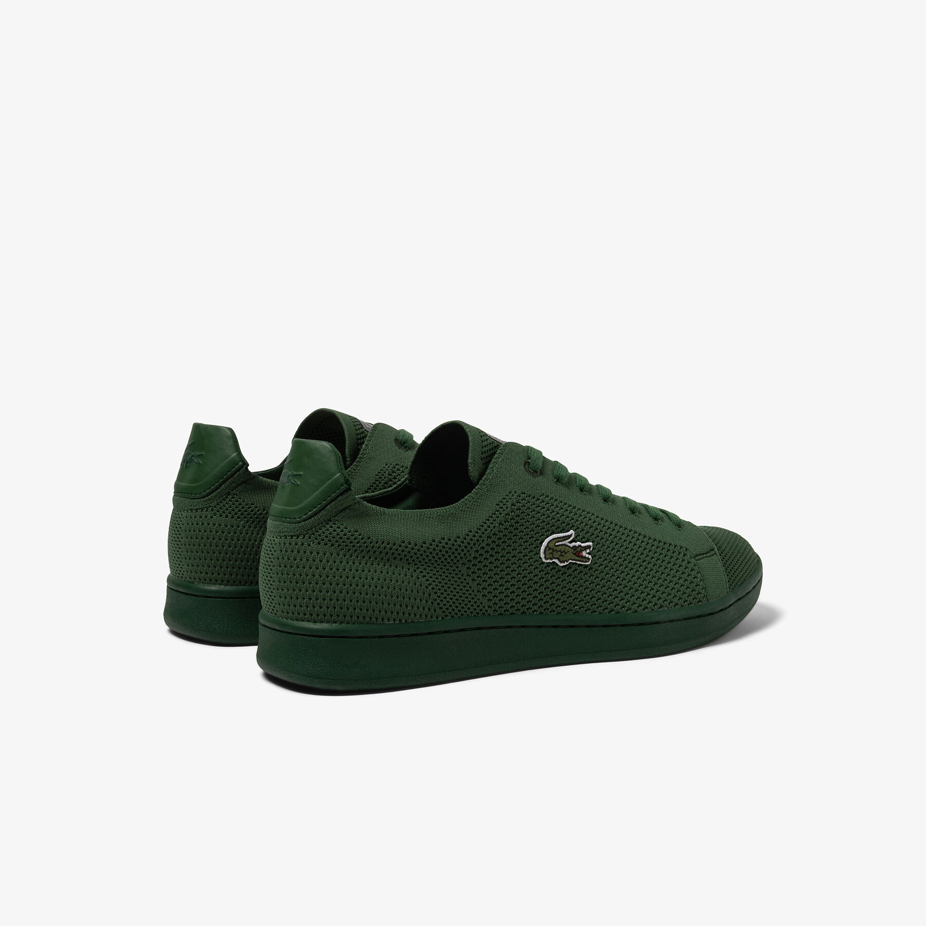Men's Lacoste Carnaby Piqu&eacute;e Textile Trainers - 45SMA0023-GG2