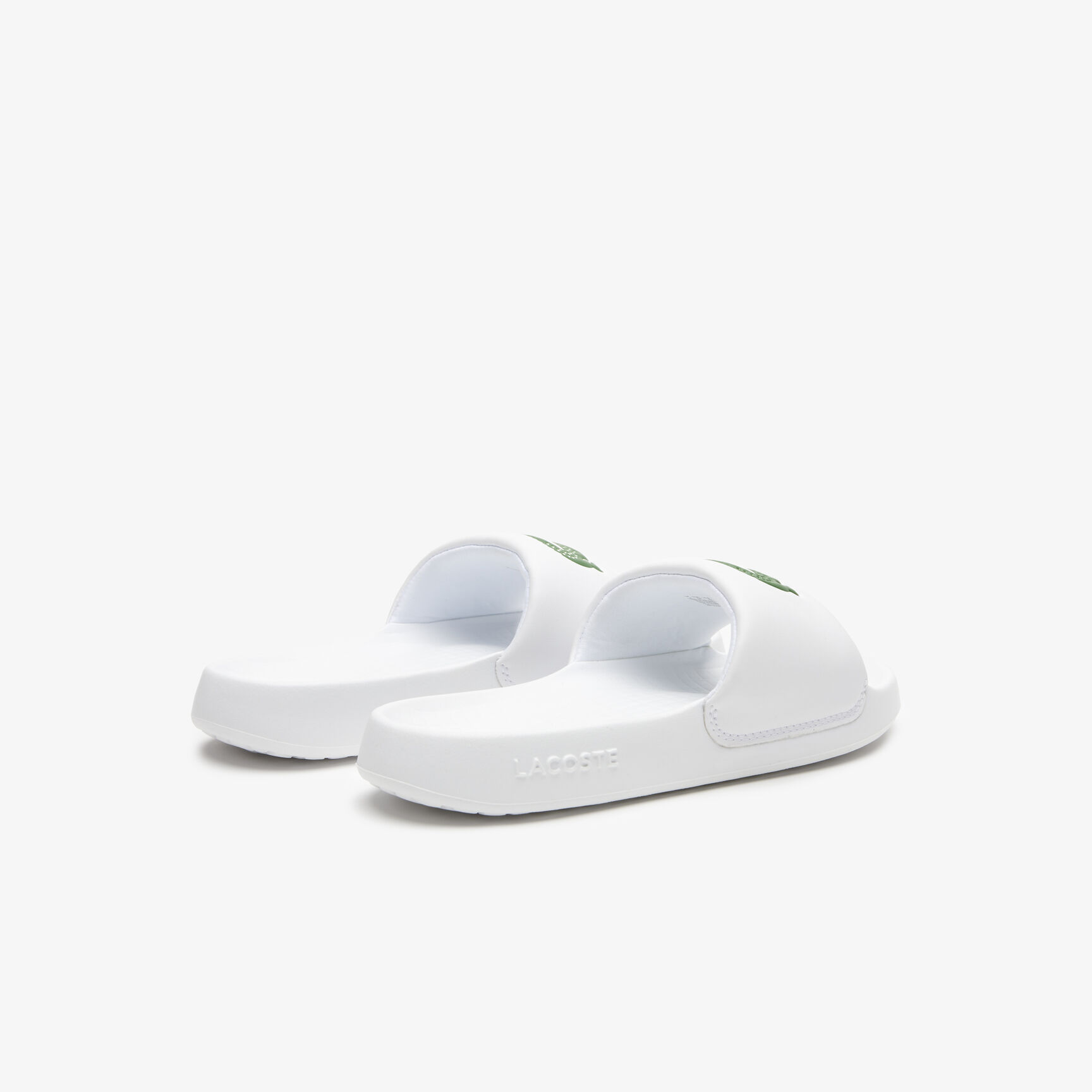 Women's Lacoste Croco 1.0 Synthetic Slides - 45CFA0002-082