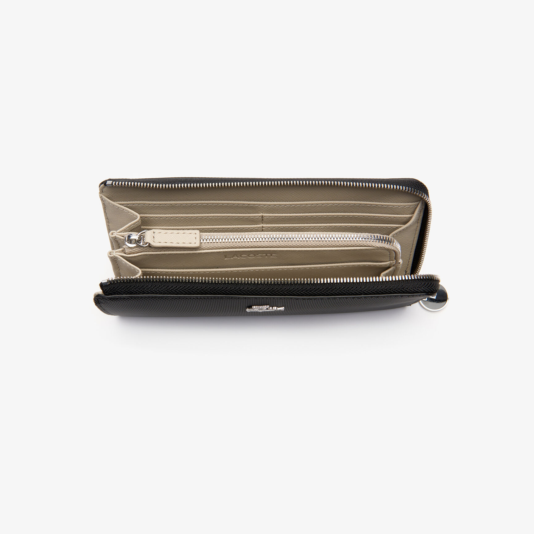 Women's Daily Classic Coated Piqué Canvas 10 Card Zip Wallet