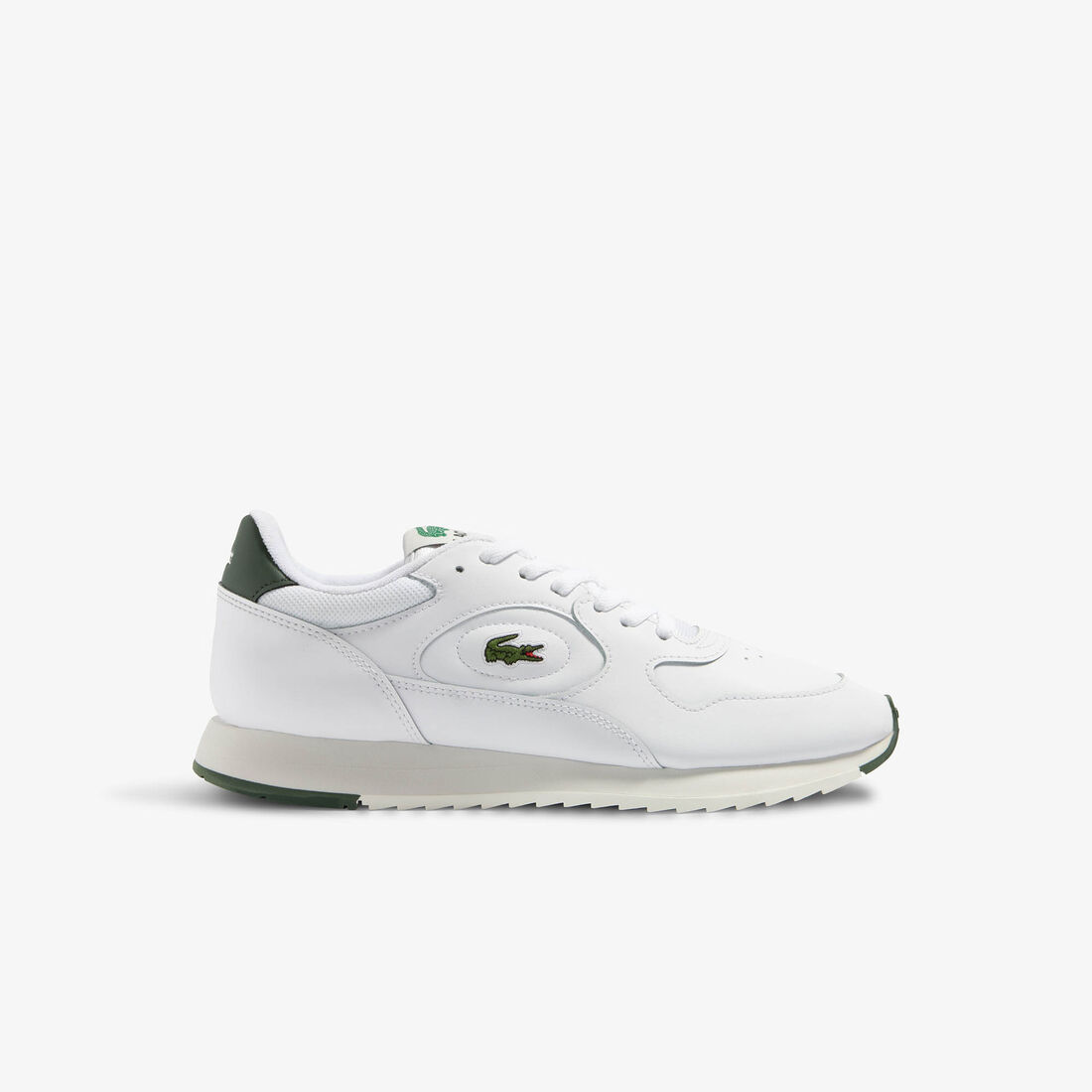 Men's Linetrack Leather Trainers - 46SMA0012-082