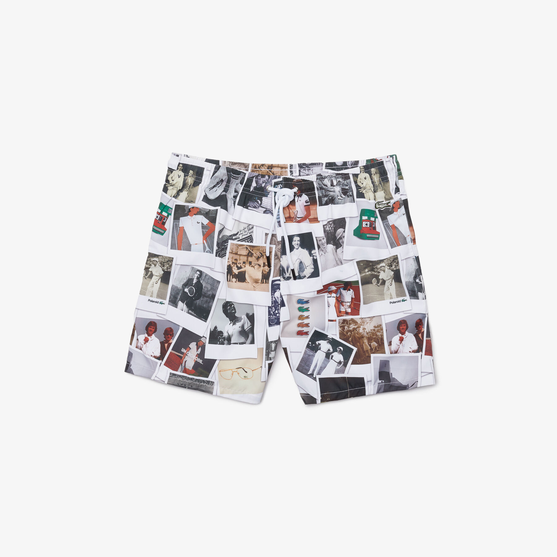 شورت سباحة للجنسين مع طباعة مجموعة Lacoste LIVE و Polaroid لاكوست شورت سباحة للجنسين مع طباعة مجموعة lacoste live و polaroid