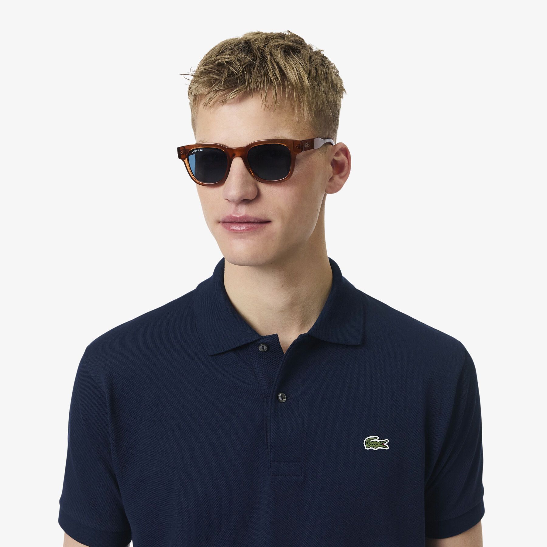 قميص بولو كلاسيكي أصلي مقاس L.12.12 Classic Fit L.12.12 Original Polo Shirt - L1212-00-166