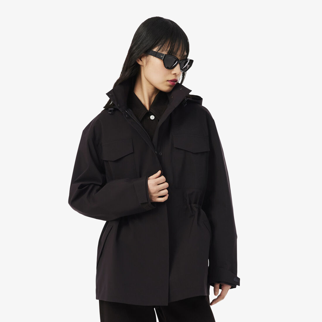 Oversized Mid Length Waterproof Parka - BF0021-00-3LA