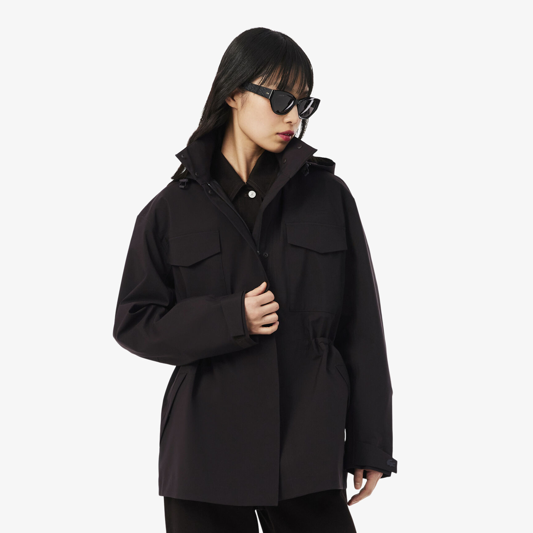Oversized Mid Length Waterproof Parka Oversized Mid Length Waterproof Parka - BF0021-00-3LA