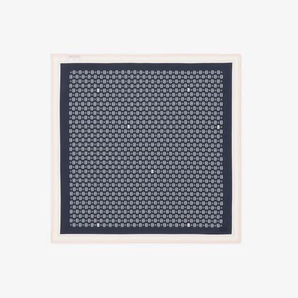 Tennis Print Poplin Scarf