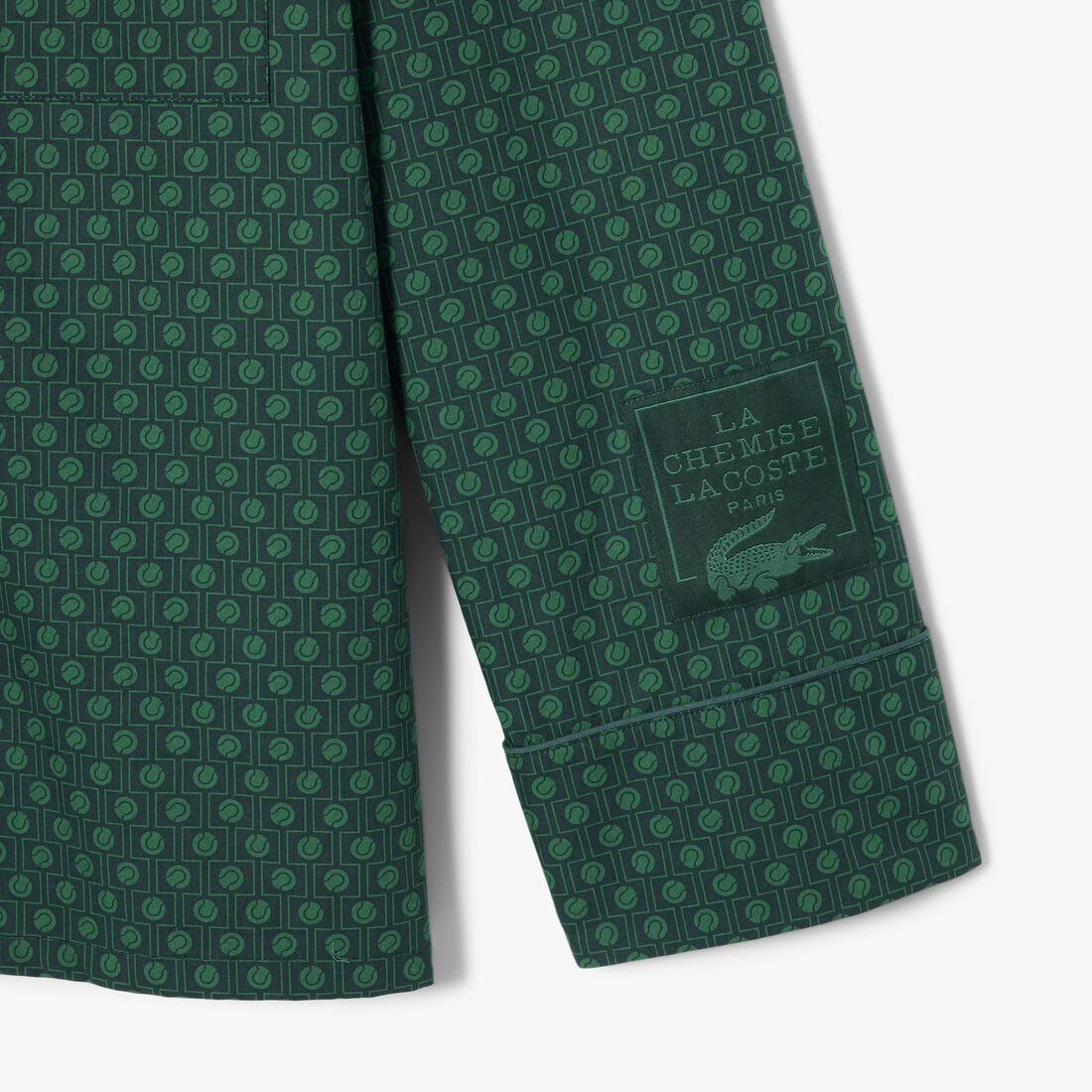 CHEMISE CASUAL MANCHES LO Runway Print Pajama Shirt - CH6892-00-77I