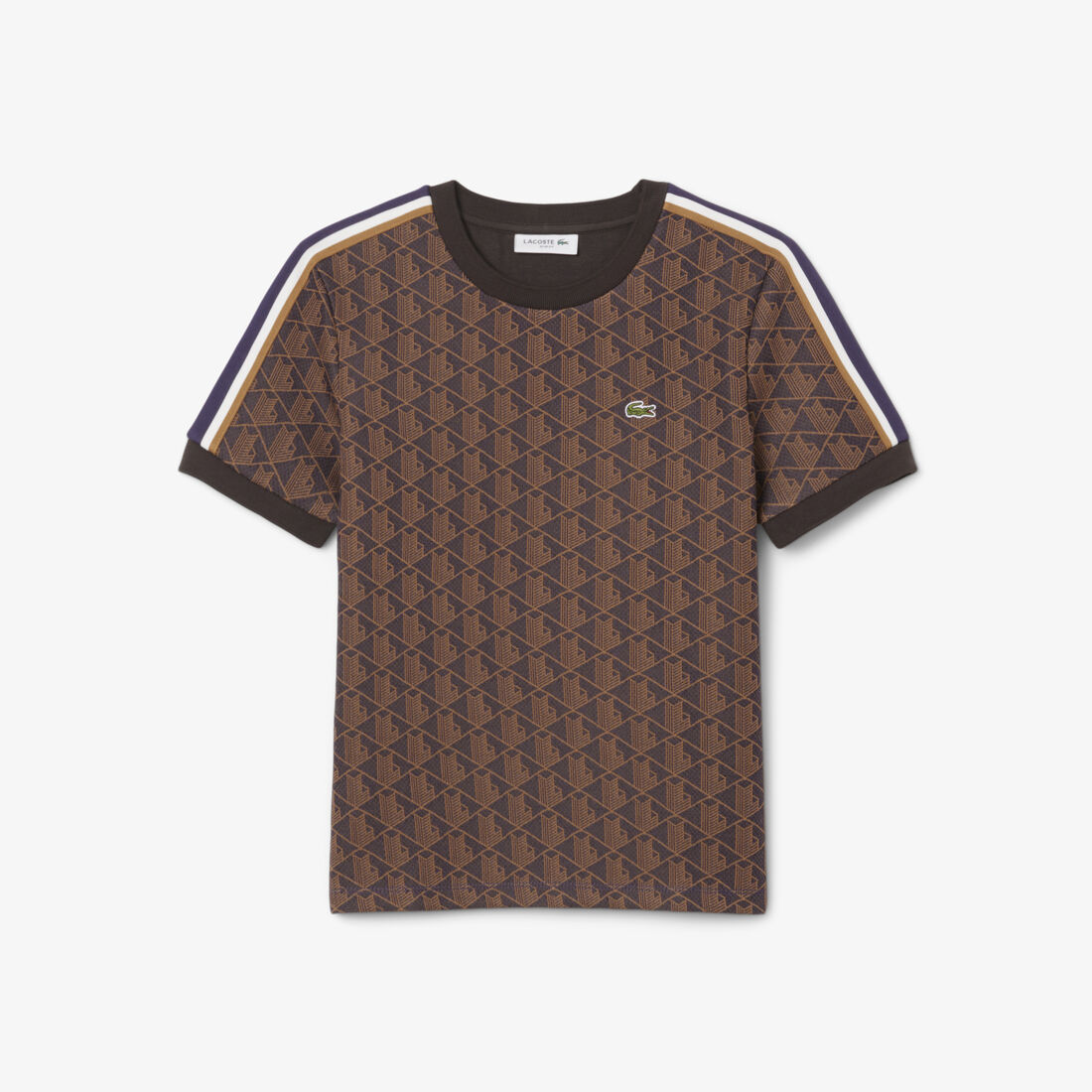 Slim Fit Monogram Jacquard T-shirt Slim Fit Monogram Jacquard T-shirt - TF3244-00-9I4