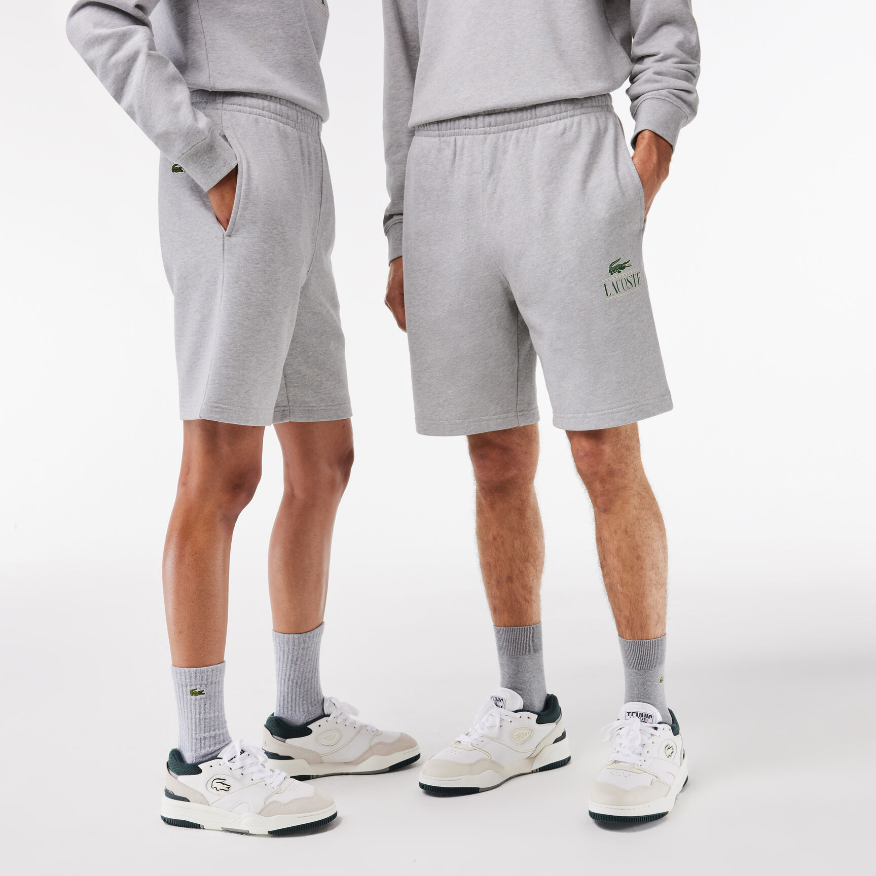 Lacoste Signature Print Jogger Shorts - GH1220-00-CCA