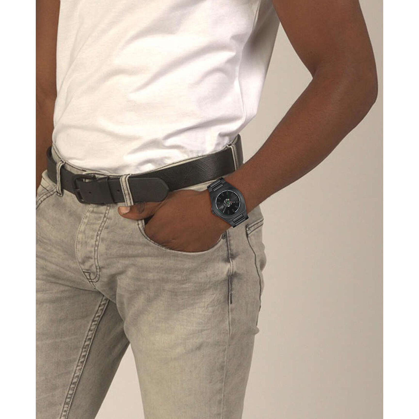 Men Reno Watch Men Reno Metal-metal Watch - 2011336-BLK