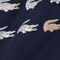 تيشيرت قطني بنقشة جلد التمساح Crocodile Print Cotton T-shirt - TJ7369-00-166