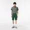 men s lacoste brushed fleece colourblock shorts