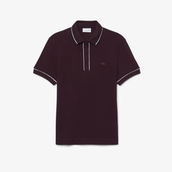 lacoste regular fit paris stretch pique polo shirt
