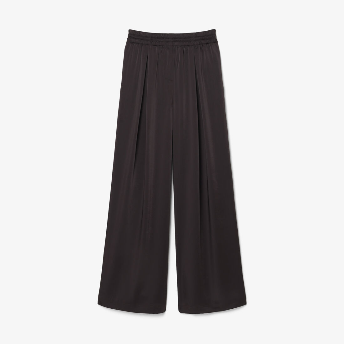 Oversized Elasticated Satin Pants lacoste oversized elasticated satin pants