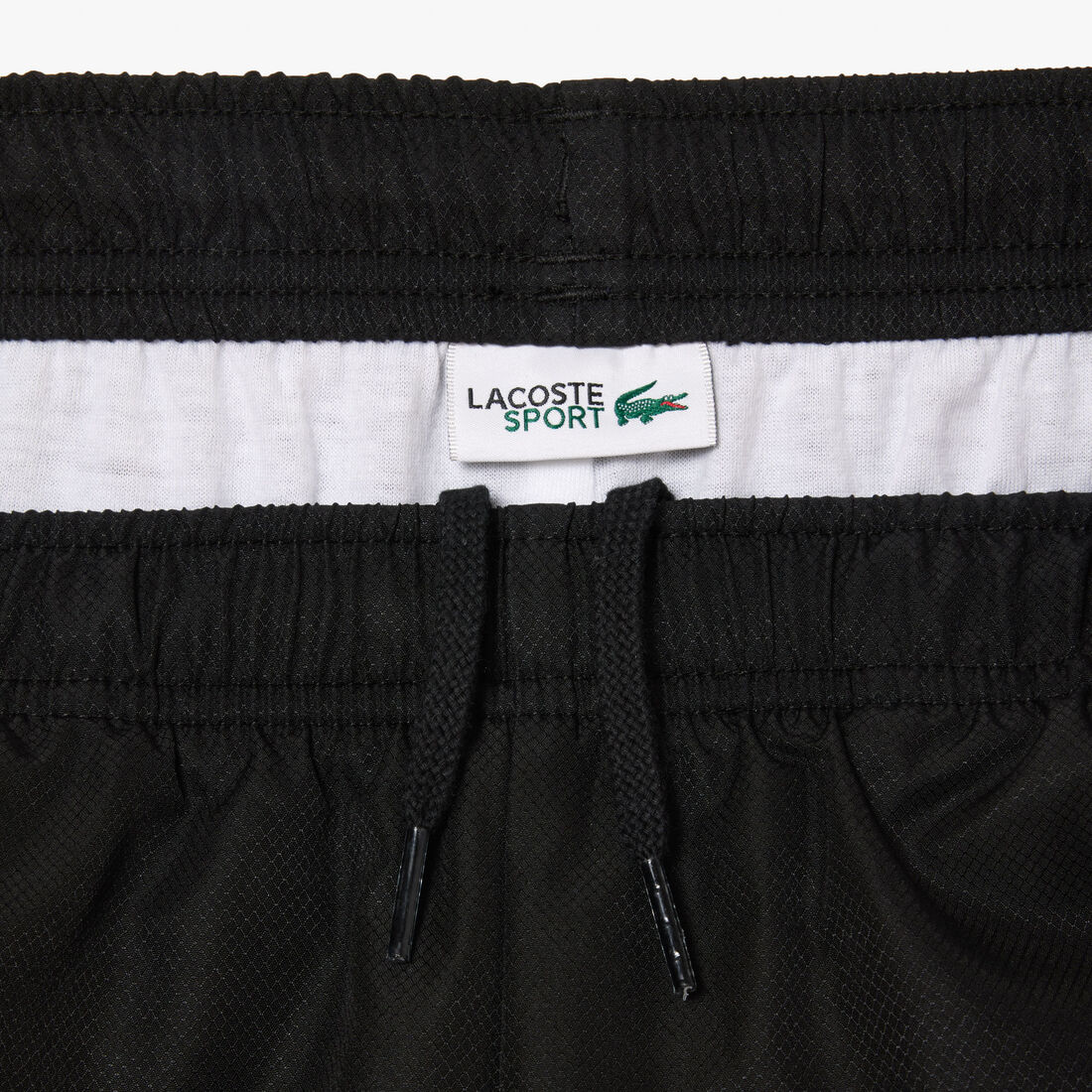 شورت تفتا بنقشة معينات مجموعة Lacoste SPORT للأولاد Boys' Lacoste SPORT Diamond Taffeta Shorts - GJ9820-00-031