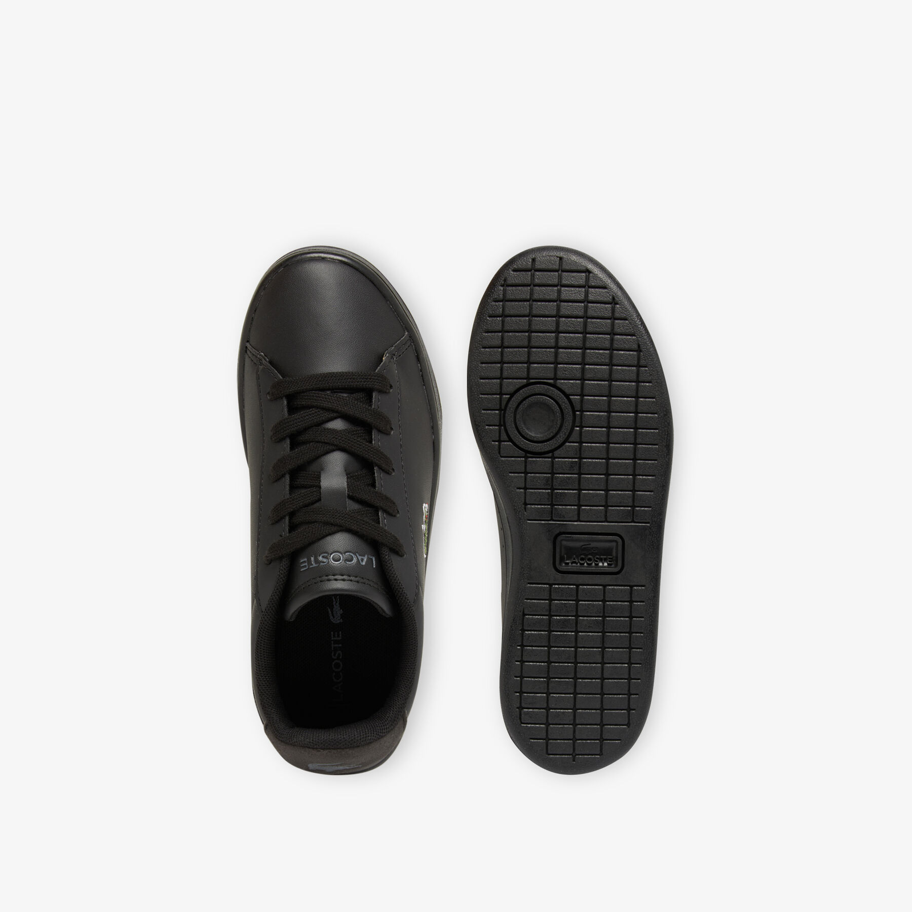 lacoste children s carnaby set trainers
