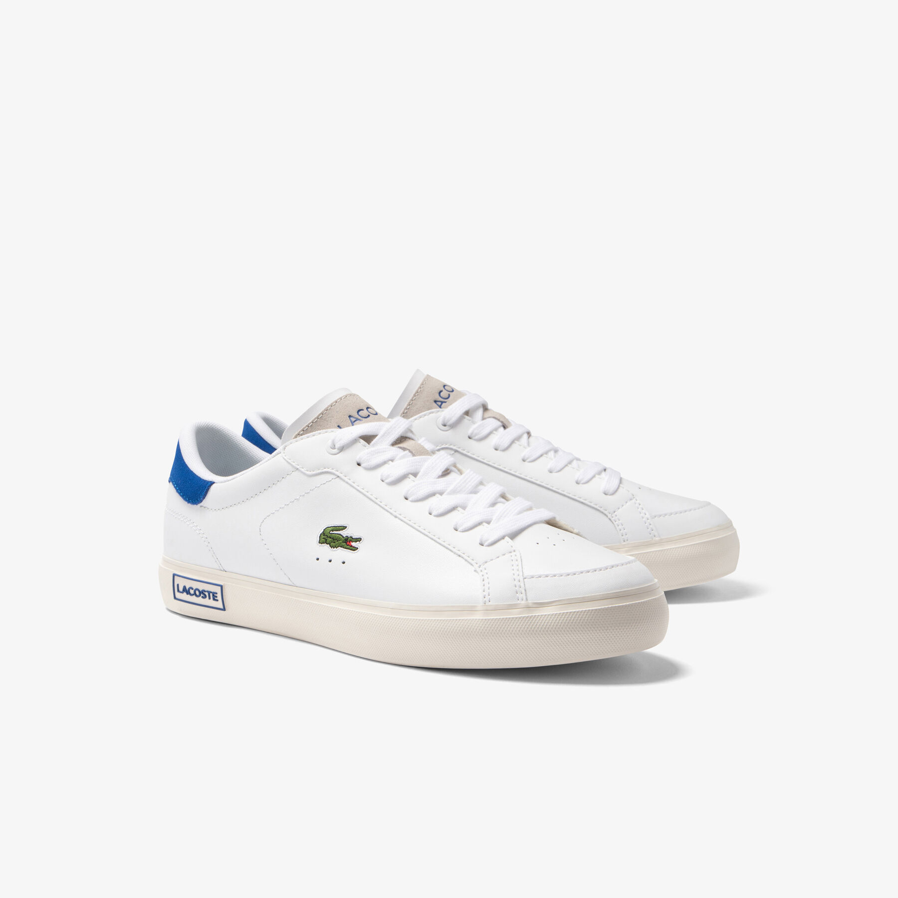 men s lacoste powercourt leather trainers