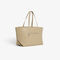 lacoste large lite glossy tote
