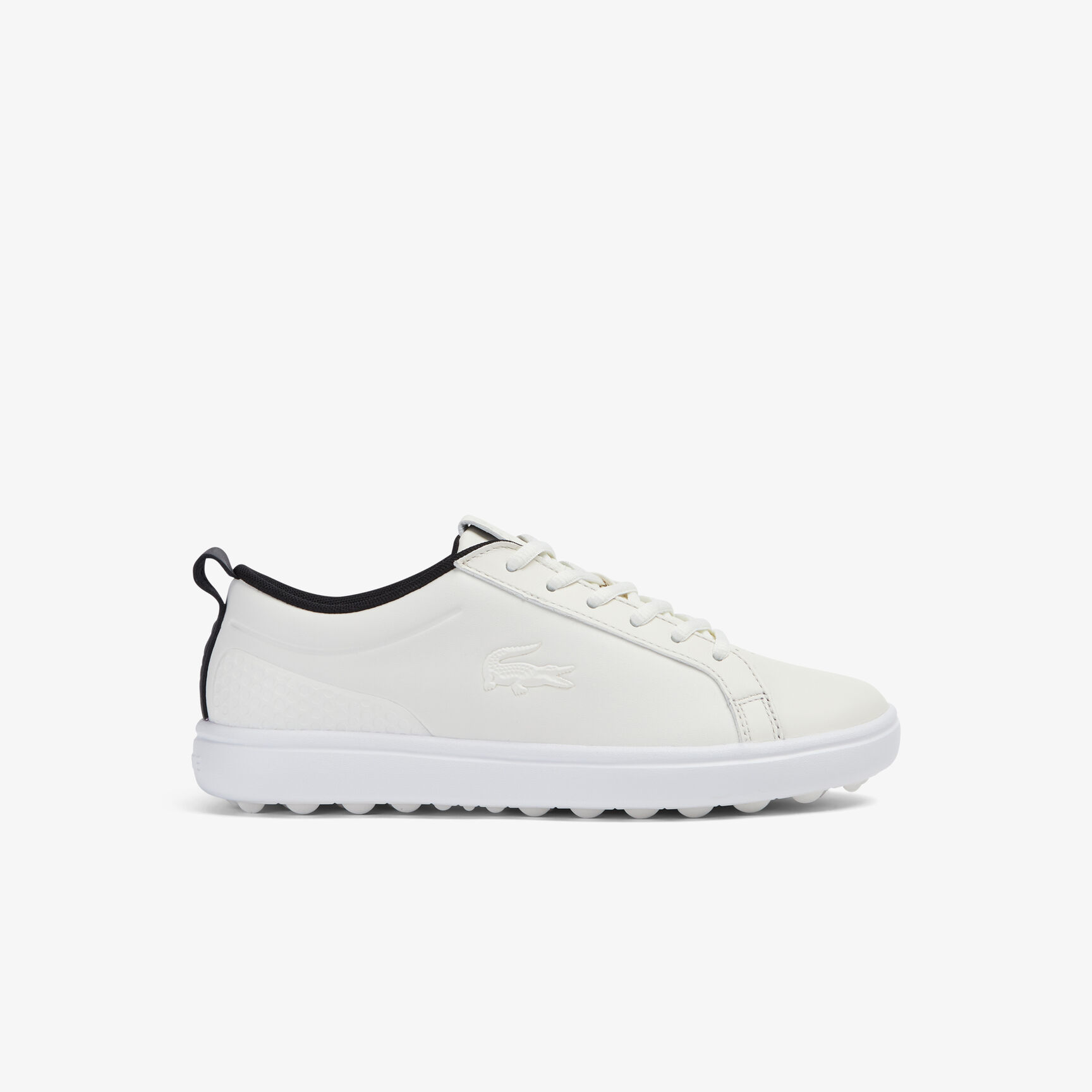 سنيكرز لاكوست جي اليت من خامات صناعية من نفس اللون للنساء سنيكرز لاكوست جي اليت من خامات صناعية من نفس اللون للنساء