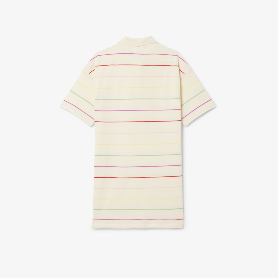فستان بولو قطني مخطط Striped Cotton Polo Dress - EJ8422-00-R1T