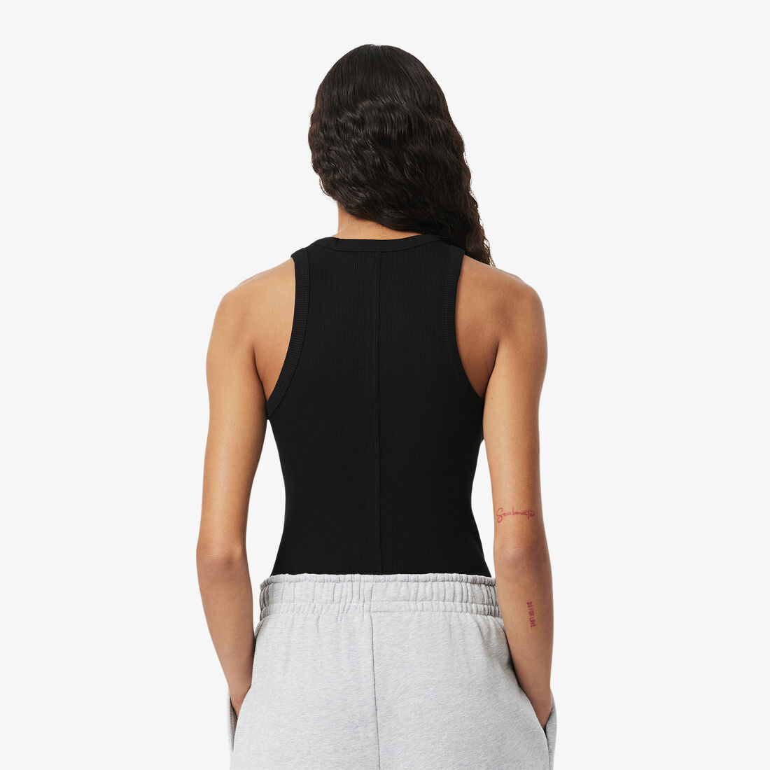 قميص داخلي قطني بقصة ضيقة Slim Fit Cotton Tank Top - TF5388-00-031