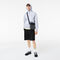lacoste men s the blend monogram canvas vertical bag