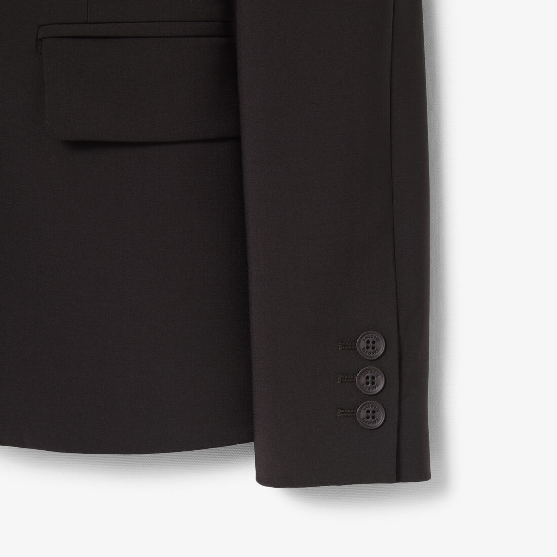 Embroidered Logo Slim Fit Wool Blazer Embroidered Logo Slim Fit Wool Blazer - VF4244-00-3LA