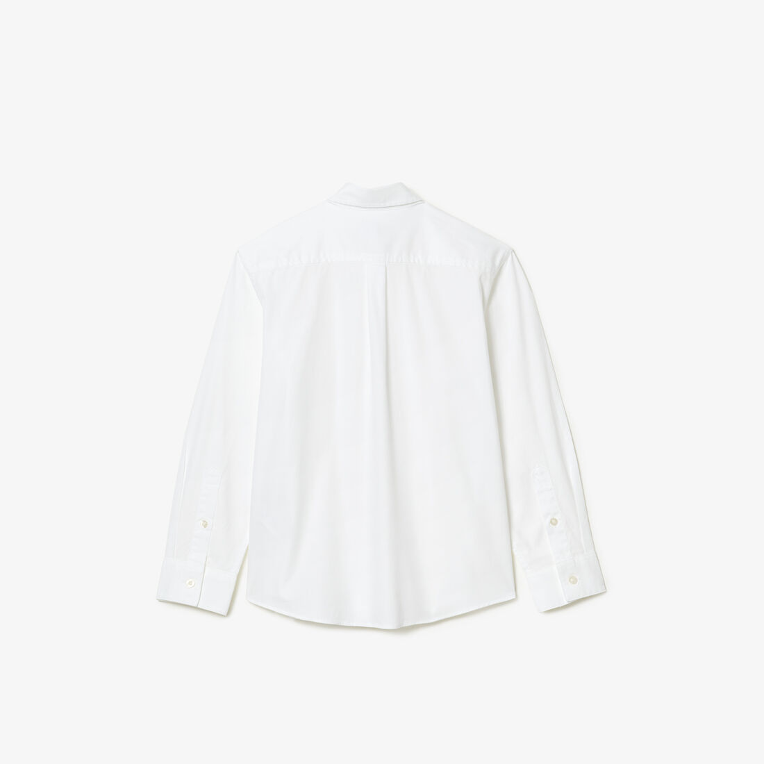 قميص لاكوست قطن أوكسفورد بطبعة مخططة للأطفال قميص لاكوست قطن أوكسفورد بطبعة مخططة للأطفال