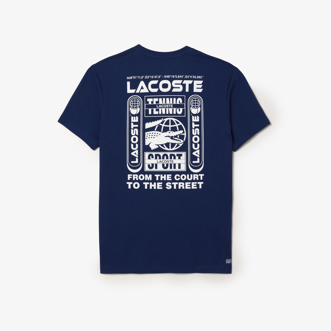 Lacoste Tennis x Daniil Medvedev Regular Fit T-shirt Lacoste Tennis x Daniil Medvedev Regular Fit T-shirt - TH1795-00-F9F