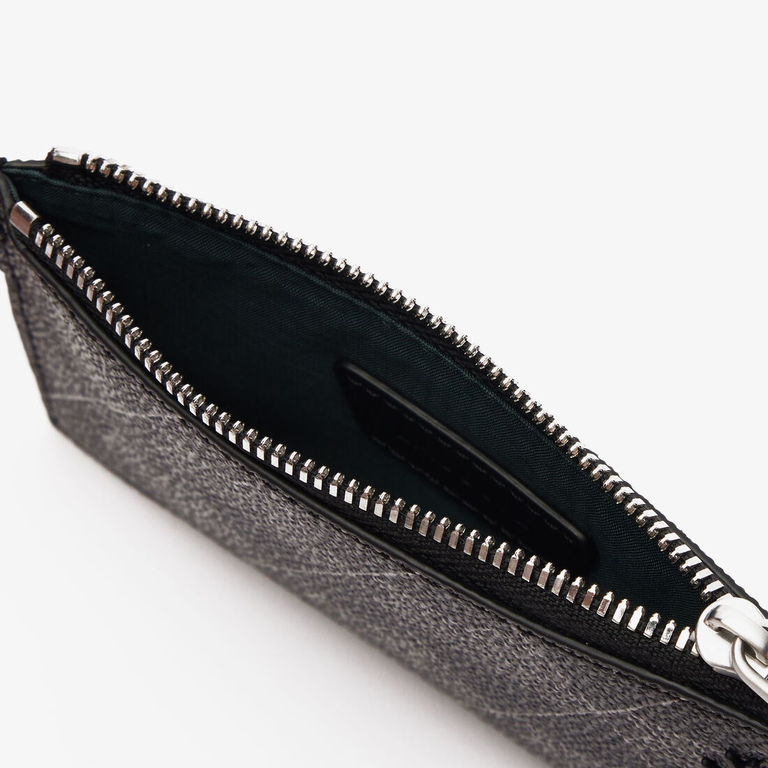 حامل بطاقات بطبعة مونوغرام المحبب The Blend Grained Monogram Print Card Holder - NH4581LX-H45