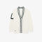 Badge Accent Wool Blend Golf Cardigan lacoste badge accent wool blend golf cardigan