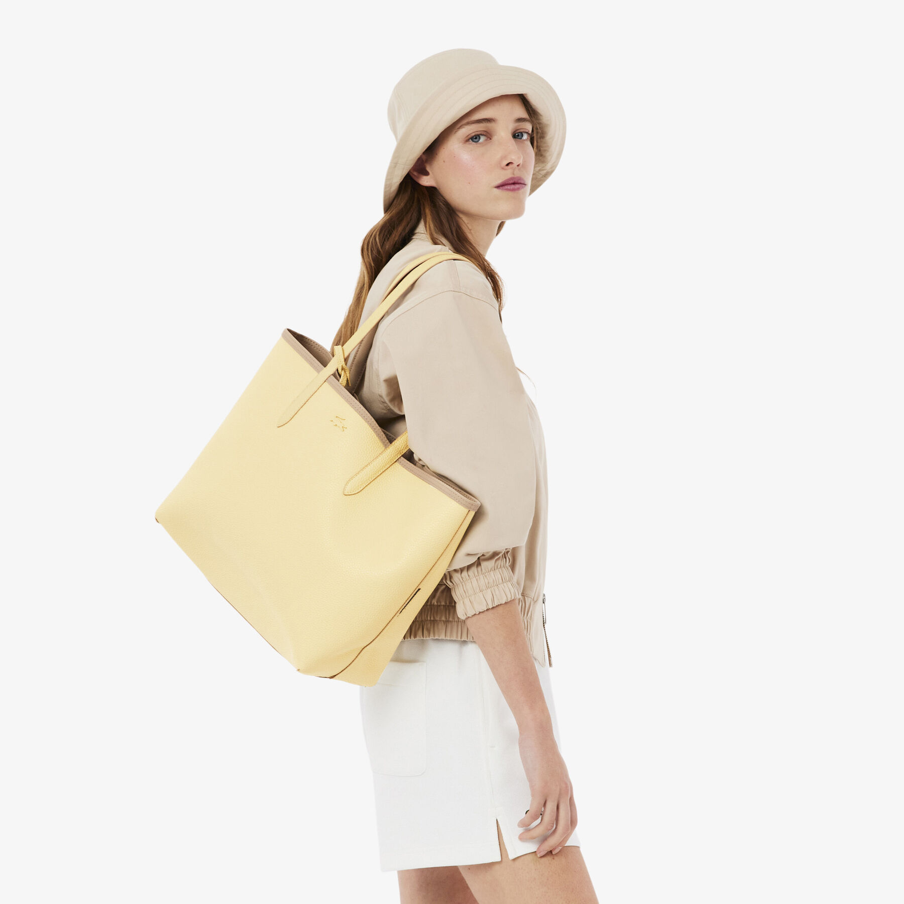 Anna Reversible Tote with Pouch lacoste anna reversible tote with pouch