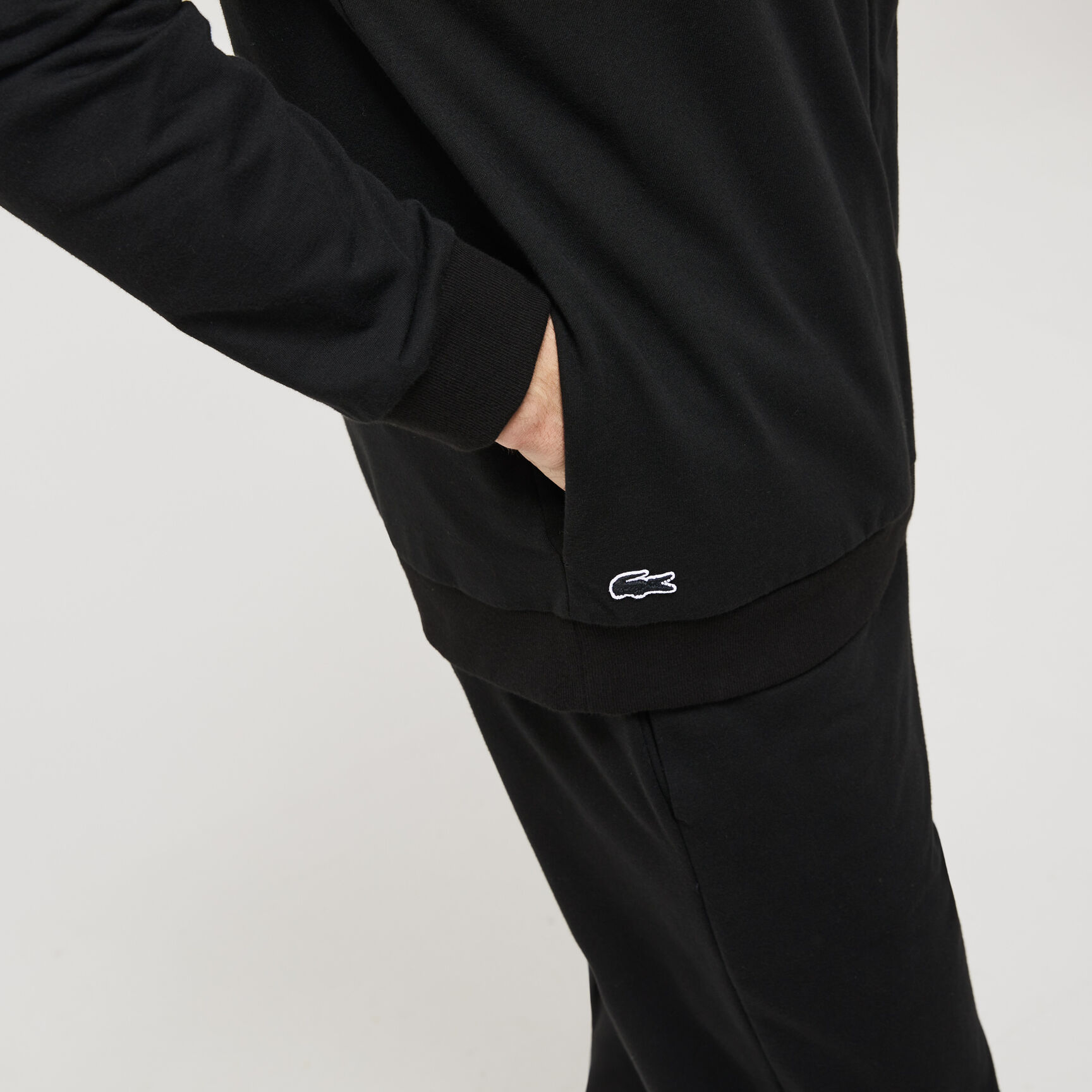 هودي بيت صوف قطني بشعار الماركة للرجال