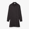 lacoste pleated satin polo dress