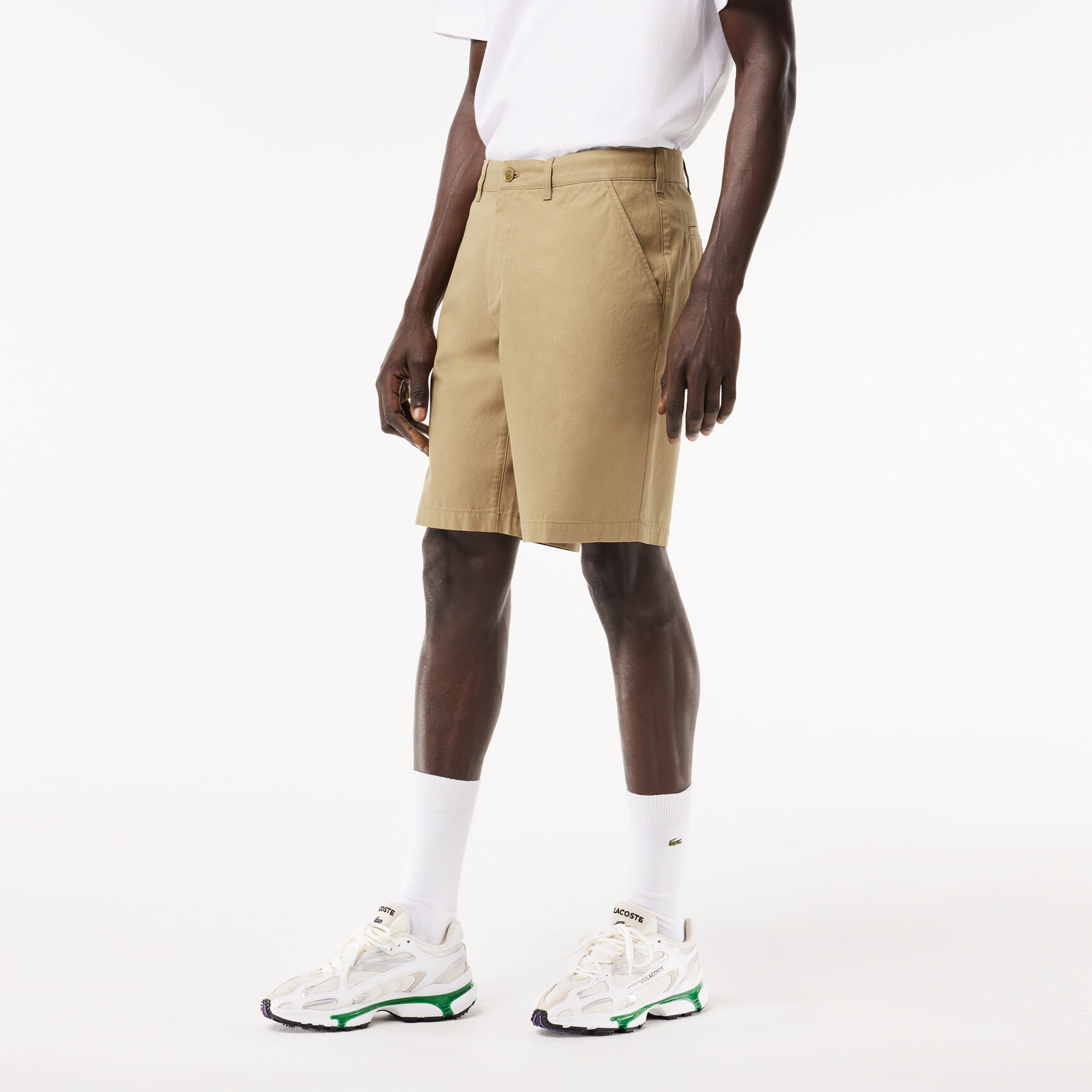 Cotton Gabardine Chino Bermuda Shorts Cotton Gabardine Chino Bermuda Shorts - FH8140-00-CB8